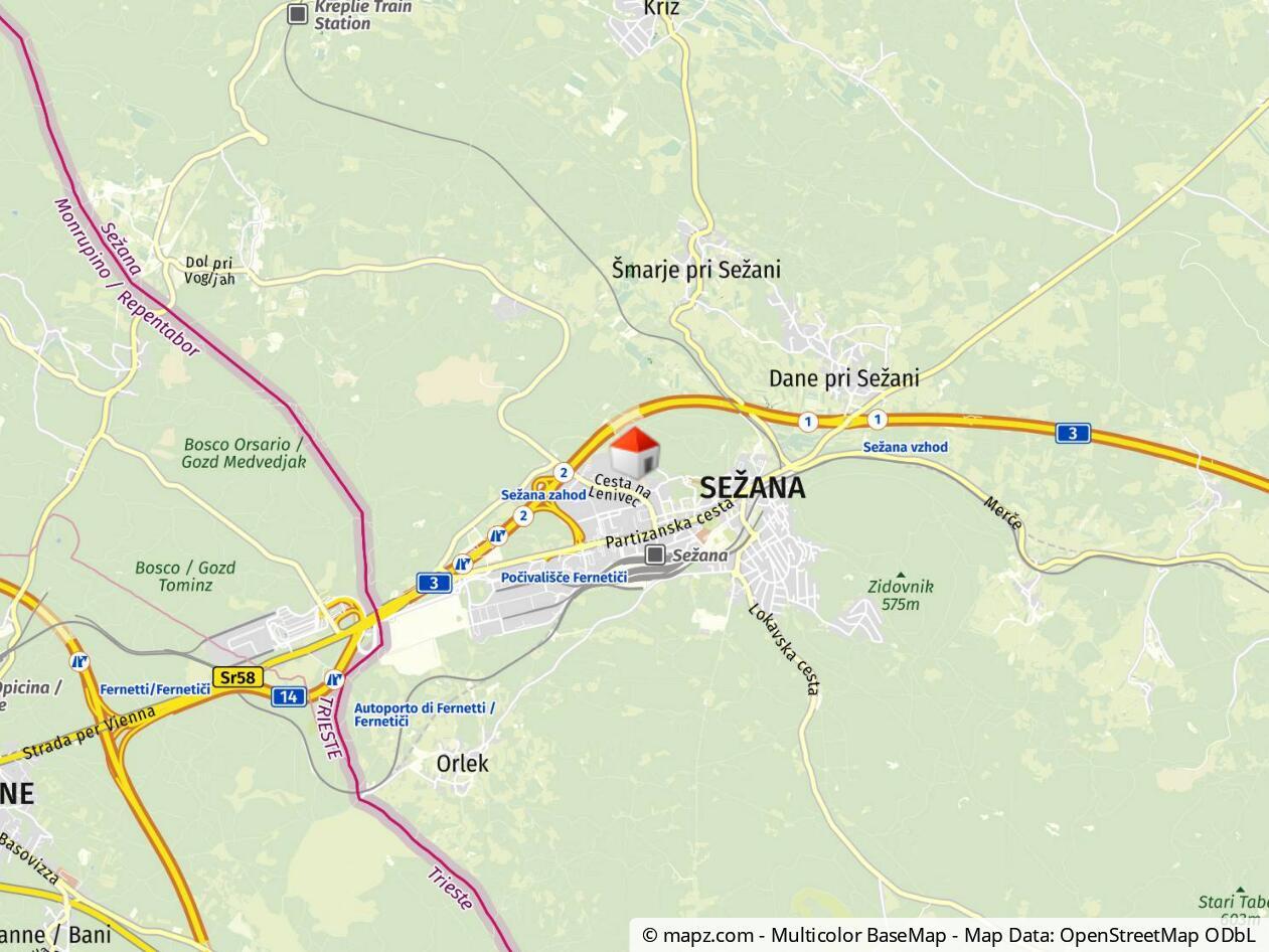Enosobno stanovanje Sežana z lastnim parkiriščem - Slika 9