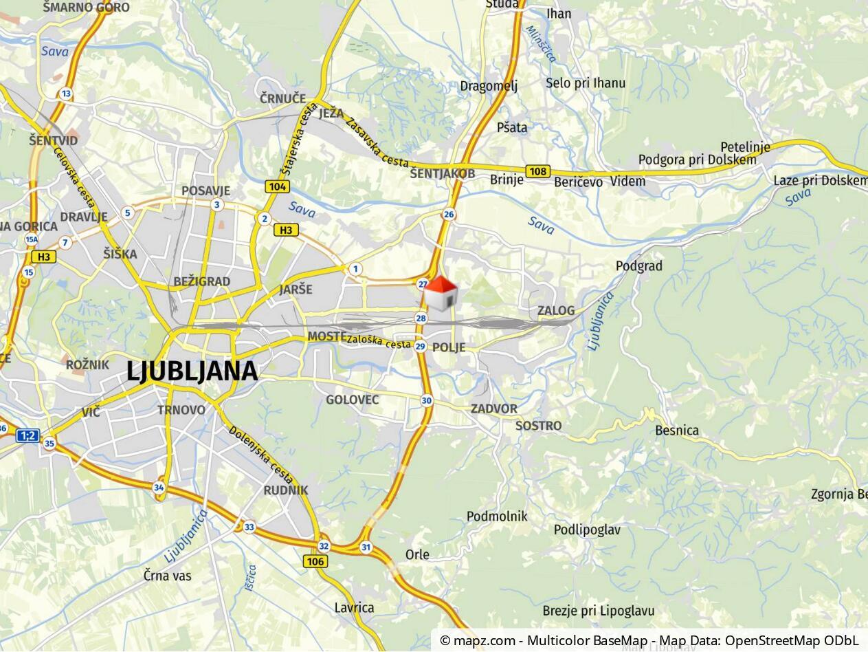 LJ, Novo Polje -hiša z vrtom, teraso in garažo v mirnem okolišu-izjemen potencial in takoj vseljivo - Slika 21