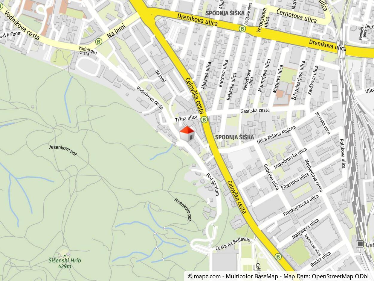 Spodnja Šiška – 2-sobno stanovanje z garažo, odlična lokacija - Slika 32